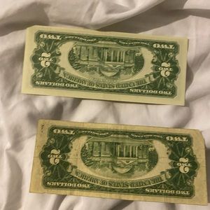 2 dollars bills 1976 star note